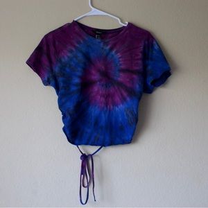 Tie dye crop top